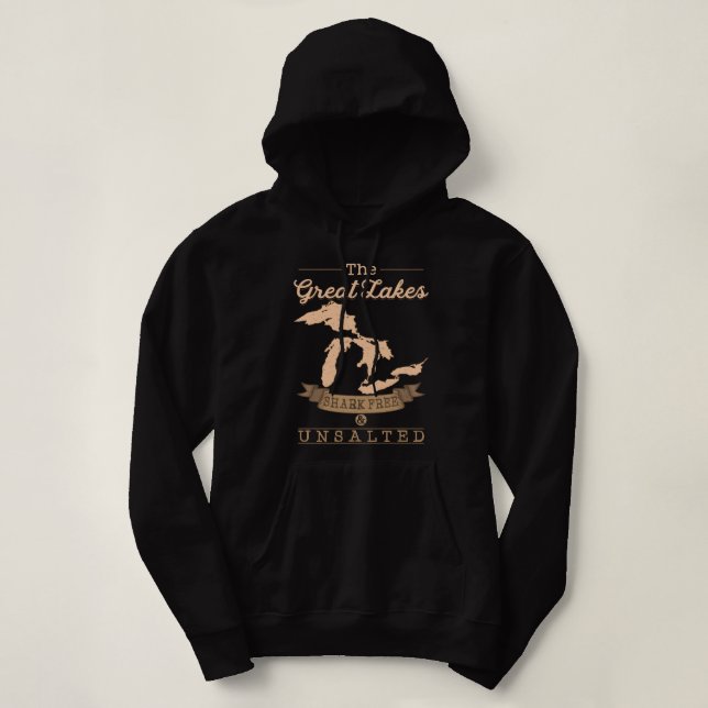 Sudadera Los Tiburones de los Grandes Lagos libres de sudor (Diseño del anverso)