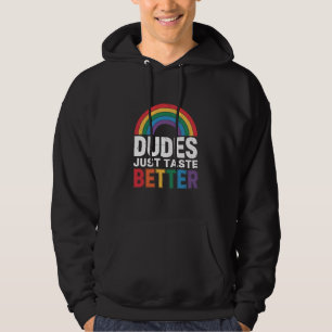 Sudadera Los Tipos Saben Mejor Regalo Divertido Orgullo Gay