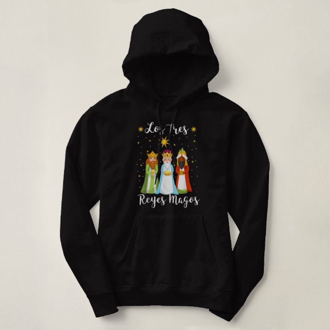 Sudadera los tres reyes magos tepanía día tres (Diseño del anverso)