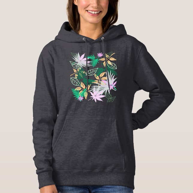 Sudadera Los túneles tropicales dejan plantas (Anverso)