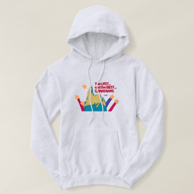 Sudadera Los últimos y mejores canadienses (Diseño del anverso)