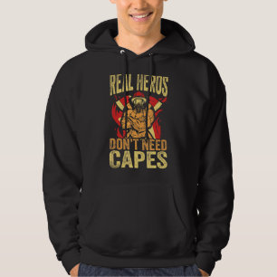 Sudadera Los verdaderos héroes Donu2019t necesitan ayuda pa