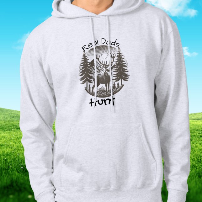 Sudadera Los verdaderos padres cazan modernos  (Customize, edit wording)