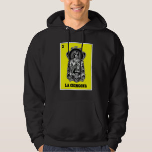 Sudadera Lotería Mexicana Para Mujeres Chula Chicana La Chi