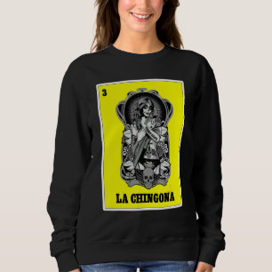 Sudadera Lotería Mexicana Para Mujeres Chula Chicana La Chi