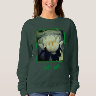 Sudadera Loto Flor de Nenúfar Personalizada
