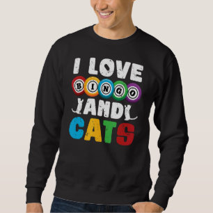 Sudadera Lottery Cat Gamblgo jugador Mascota Gato Propietar