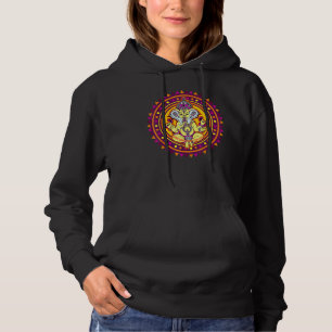 Sudadera Lotus Ganesh Espiritual Divino Yoga Meditación Con