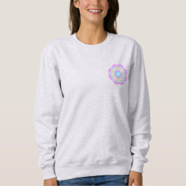 Sudadera Lotus Mandala Design Women's Pullover Hoodie