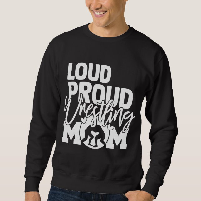 Sudadera Loud Orgullosa Mamá luchando contra su madre (Anverso)