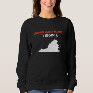 Sudadera Loudoun Valley Estates Virginia EE. UU. Estado Amé