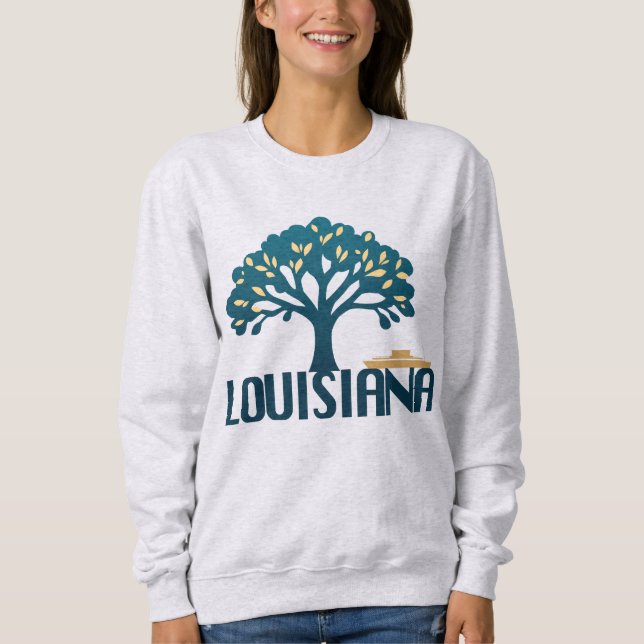 Sudadera Louisiana Estados Unidos de América (Anverso)
