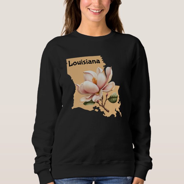 Sudadera Louisiana Magnolia (Anverso)