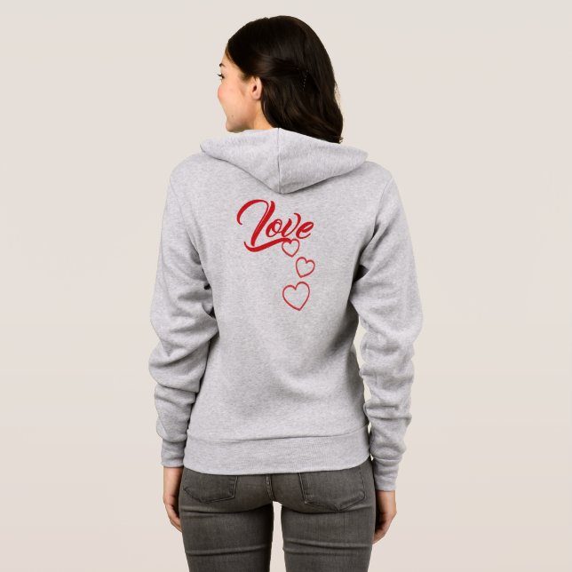 Sudadera Love  (Reverso completo)