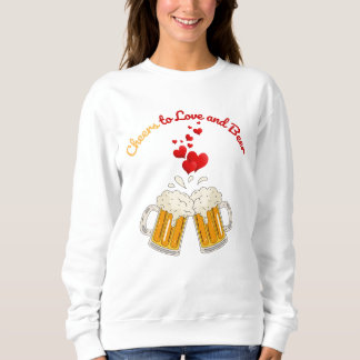 Sudadera Love and beer for couples