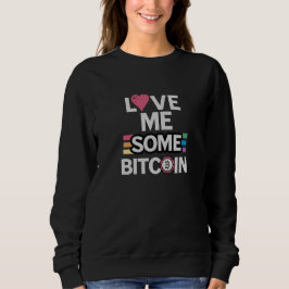 Sudadera Love Bitcoin Black SWEATSHIRT