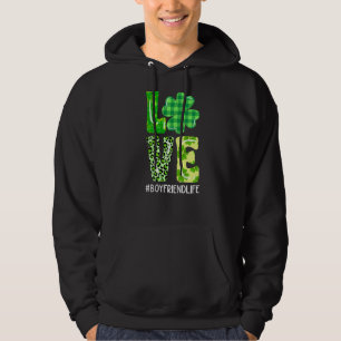 Sudadera Love Boyfriend Shamrock St Patricks Day Mateo F