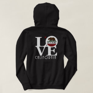 Sudadera LOVE Brookdale (letra trasera) texto en blanco