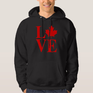 Sudadera Love Canada Maple Leaf 2022 Vintage Canada Day