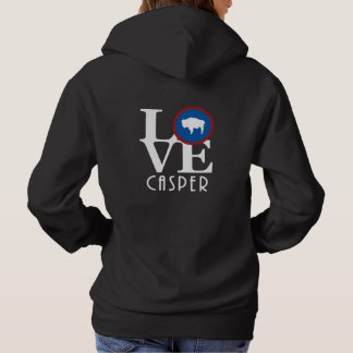 Sudadera LOVE Casper Wyoming (impresión posterior)