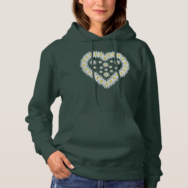 Sudadera Love Daisy Flowers (Anverso)