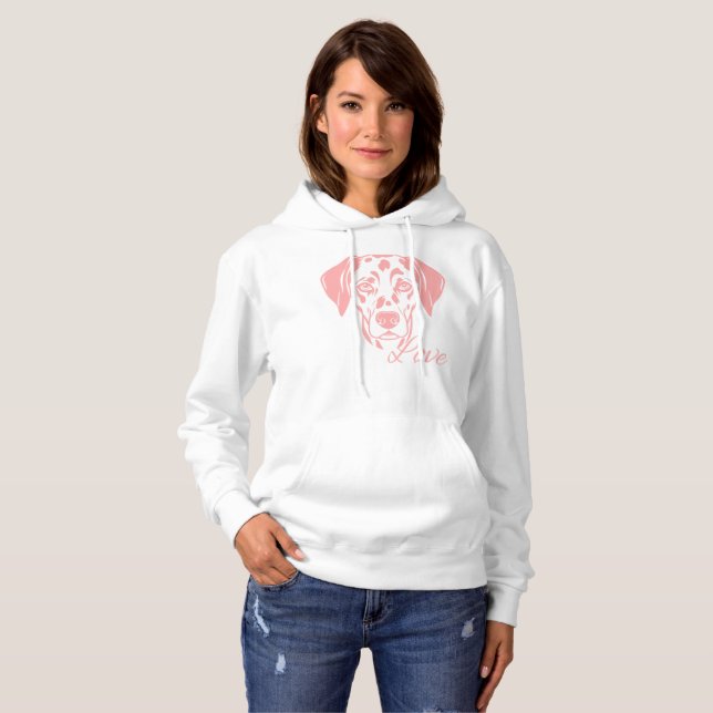 Sudadera Love Dalmata (Anverso completo)