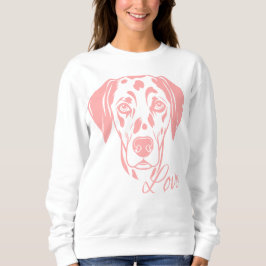 Sudadera Love Dalmata