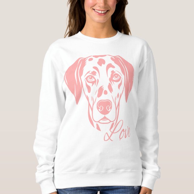 Sudadera Love Dalmata (Anverso)