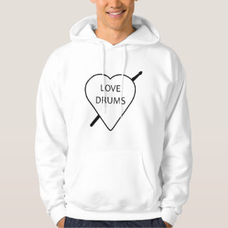 Sudadera Love Drums Hoodie