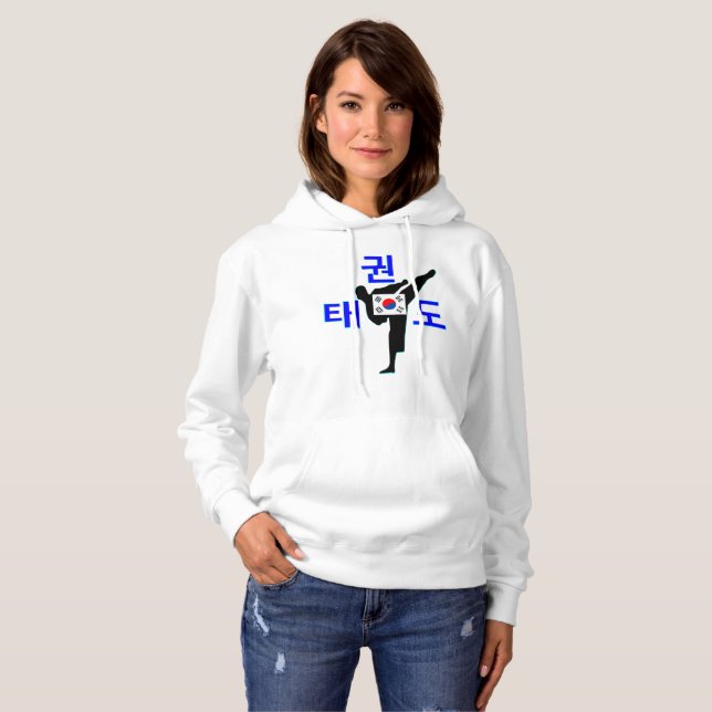 Sudadera ❤☯✔Love el Arte-Taekwondo marcial coreano (Anverso completo)