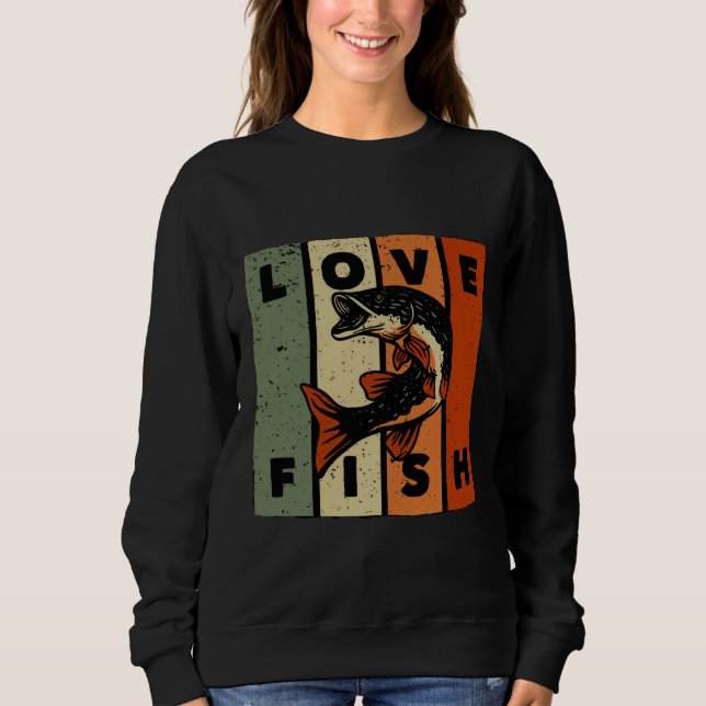 Sudadera Love Fish (Anverso)