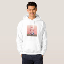 Sudadera Love & Football - Arte Pixelado
