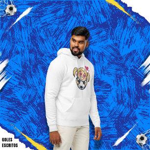 Sudadera Love for soccer kawaii anime design