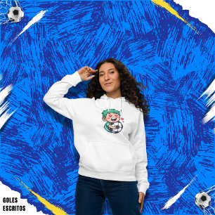 Sudadera Love for soccer kawaii anime design