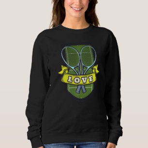 Sudadera Love For Tennis Court Outdoor Sport Birday