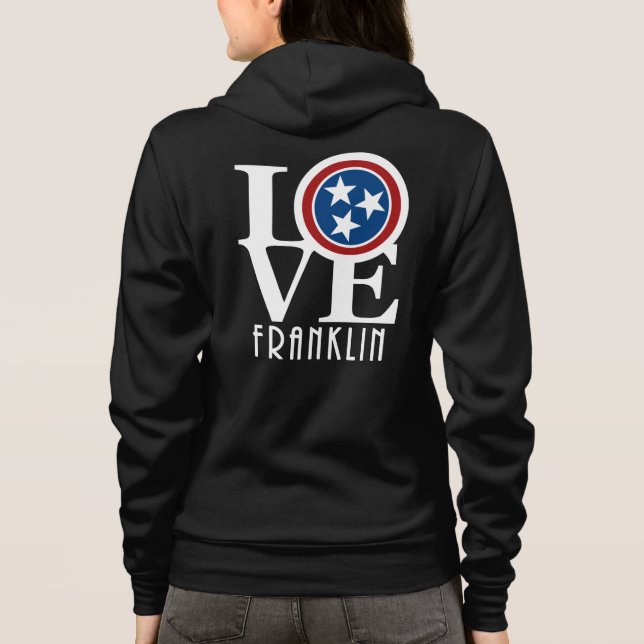 Sudadera LOVE Franklin Tennessee (Reverso)