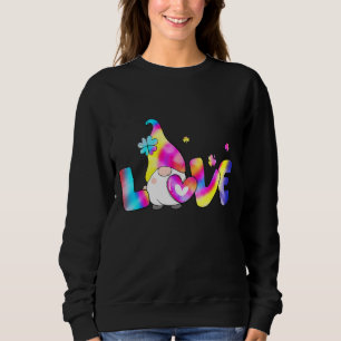 Sudadera Love Gnomes Tie Dye St Patricks Day Shamrock