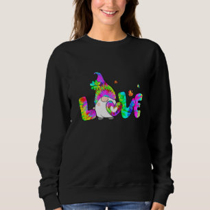 Sudadera Love Gnomes Tie Dye St Patricks Day Shamrock