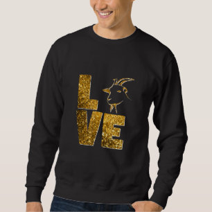 Sudadera Love Goat Goat Animal
