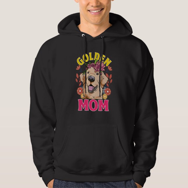 Sudadera Love Golden Retrievers Golden Mom (Anverso)