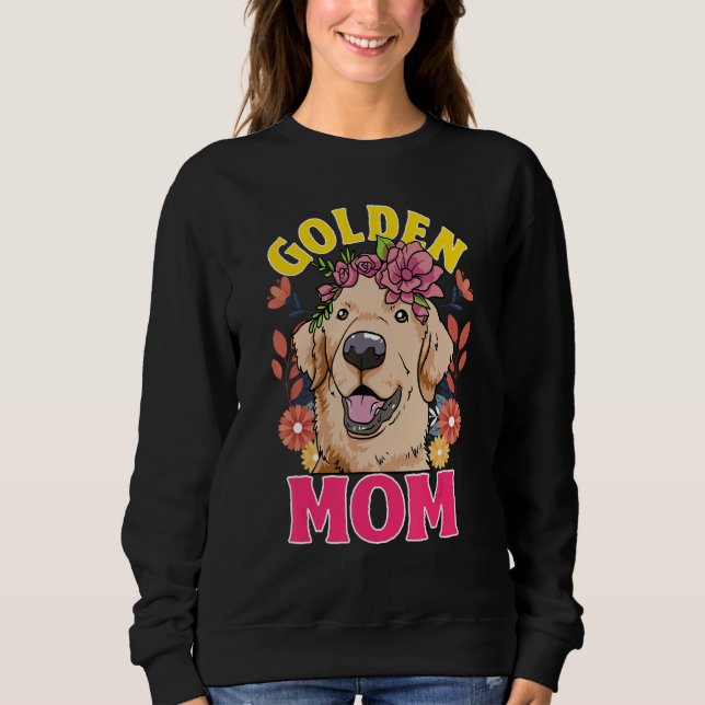 Sudadera Love Golden Retrievers Golden Mom (Anverso)