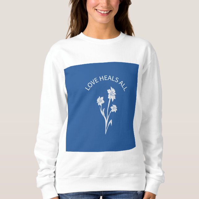 Sudadera "Love Heals All" Sweatshirt (Anverso)