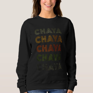 Sudadera Love Heart Chaya Grungevintage Style Black Chaya