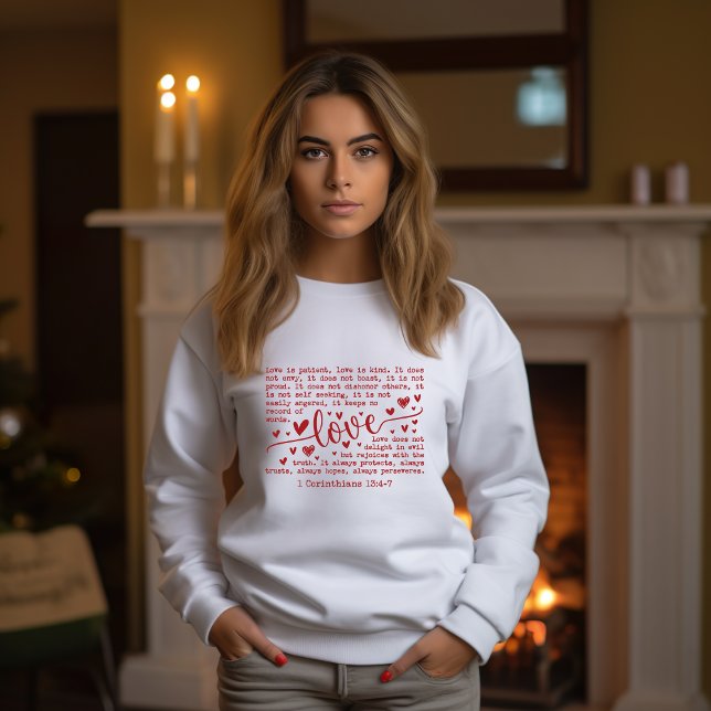 Sudadera Love Is Patient | Bible Verse | Christian For Her (Subido por el creador)