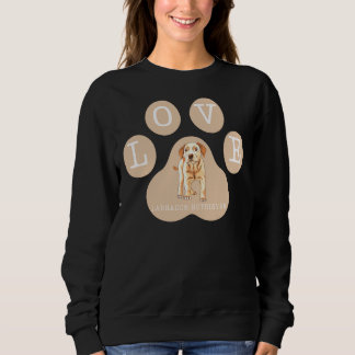 Sudadera Love Labrador Retriever Puppy Dog
