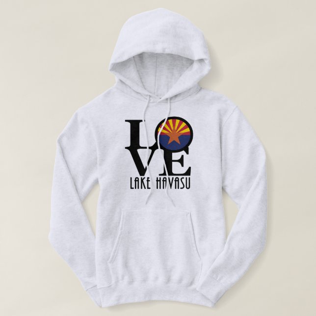 Sudadera LOVE Lake Havasu Arizona (Diseño del anverso)