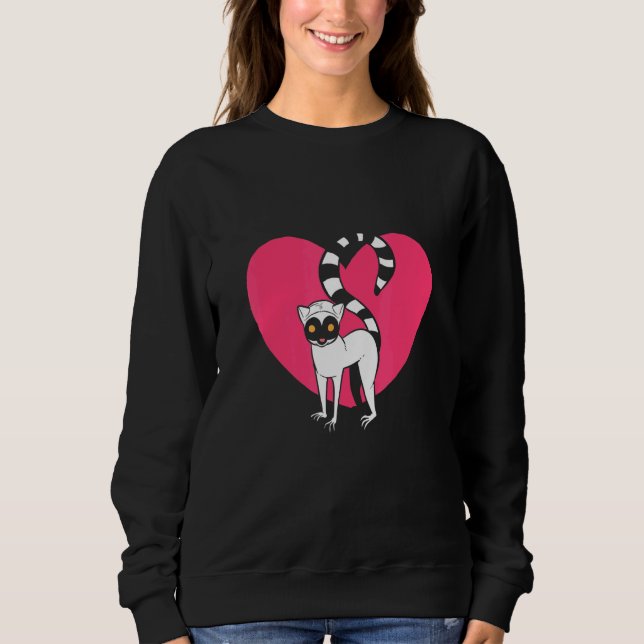 Sudadera Love Lemurs Animal (Anverso)