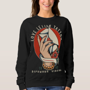 Sudadera Love Letter Tattoo Studio Richmond Old School