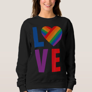Sudadera Love Lgbt Pride