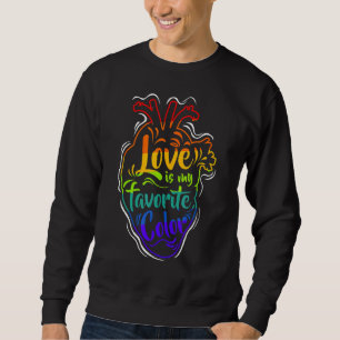 Sudadera Love Lgbtq es mi búsqueda favorita del corazón del